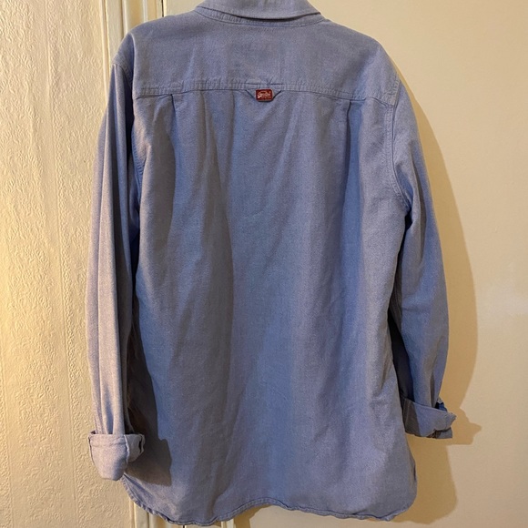 Superdry button up with white pocket - Picture 4 of 6